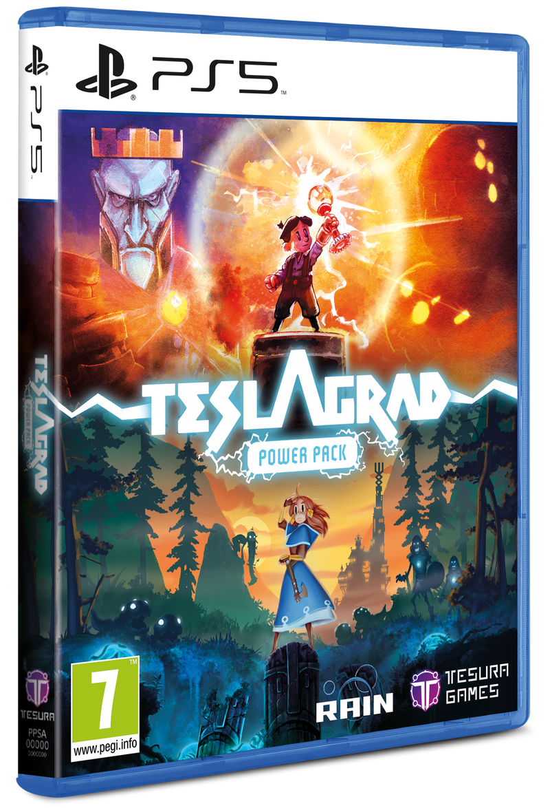 Teslagrad Power Pack Playstation 5 Edizione Europea [Pre-Ordine] (10084406853968) (10084407705936) (10084410130768)