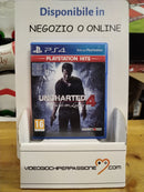 UNCHARTED 4 : FINE DI UN LADRO PS4 (versione italiana)(usato) (4850648416310)