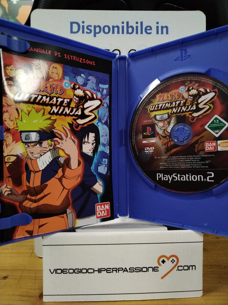 Copia del NARUTO UZUMAKI CHRONICLES  PS2 (usato garantito)(versione italiana) (8709642158416)