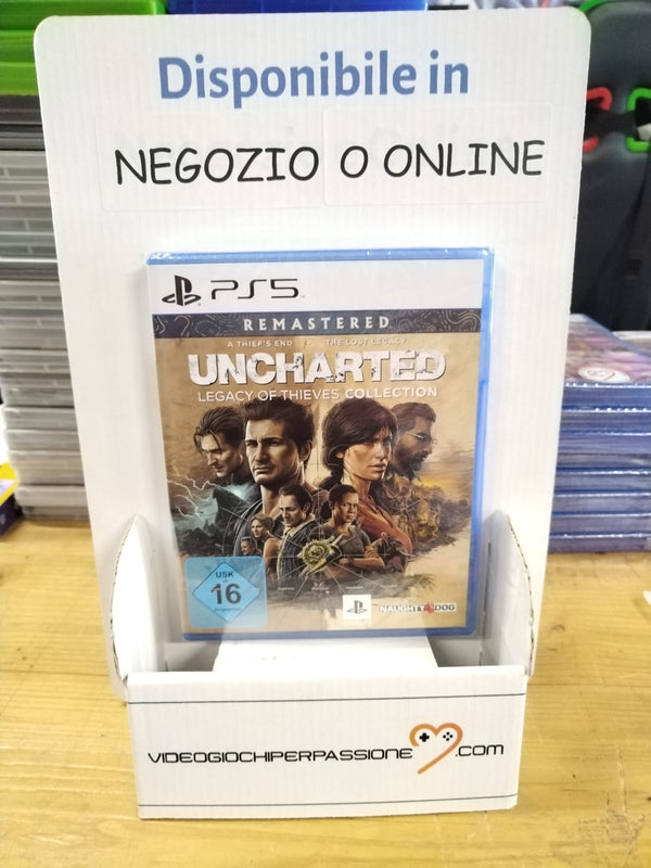 Uncharted: Raccolta L'eredità Dei Ladri Playstation 5 Edizione Italiana (copia) (9301124350288)