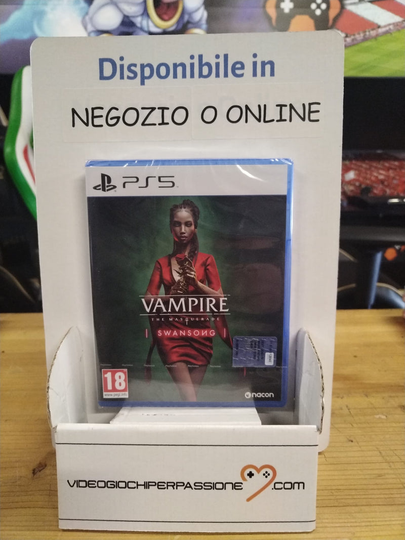 Vampire: The Masquerade - Swansong - PlayStation 5 Edizione ITALIANA (6791678918710)