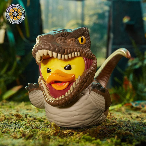 Official Jurassic Park Velociraptor TUBBZ Cosplaying Duck Collectable [PRE-ORDER] (8521433907536)