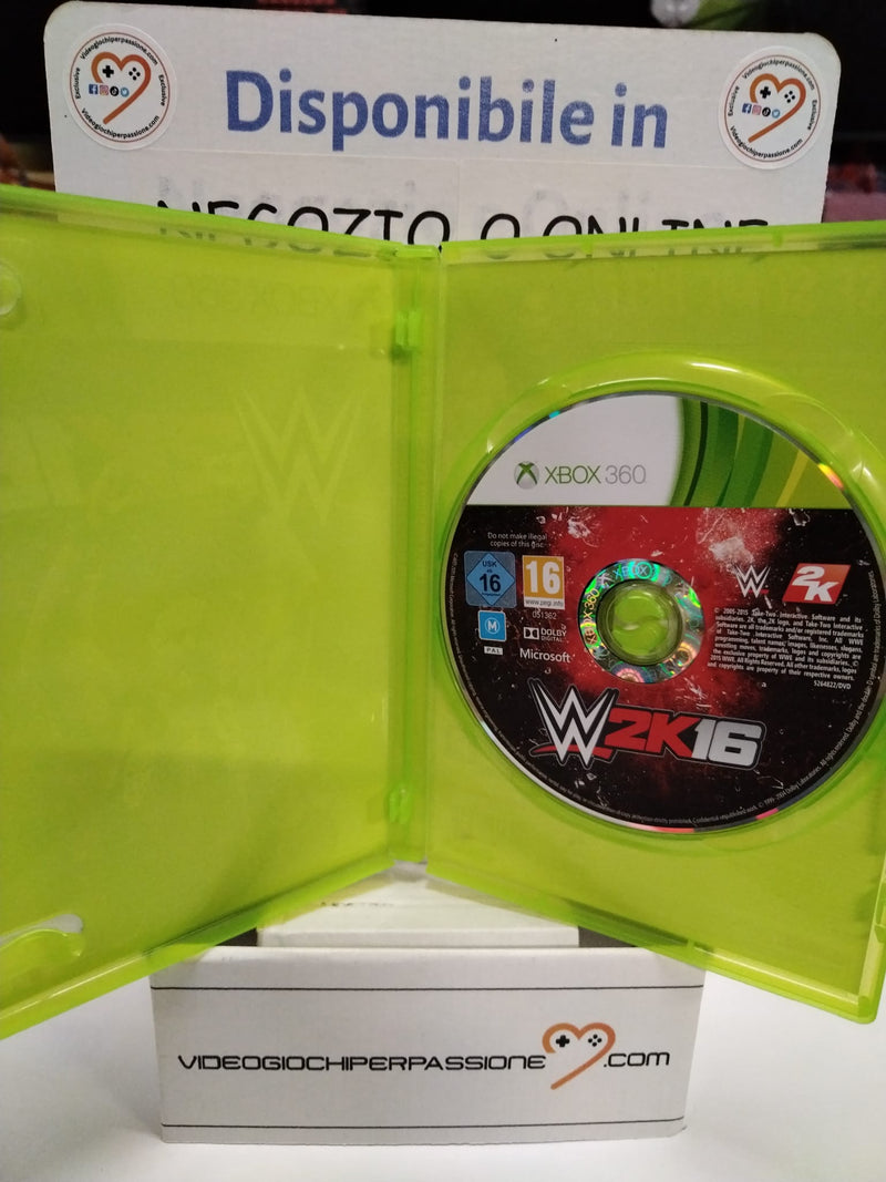 W 2K 16 XBOX 360 (usato garantito)(ver. italiana) (9704557740368)