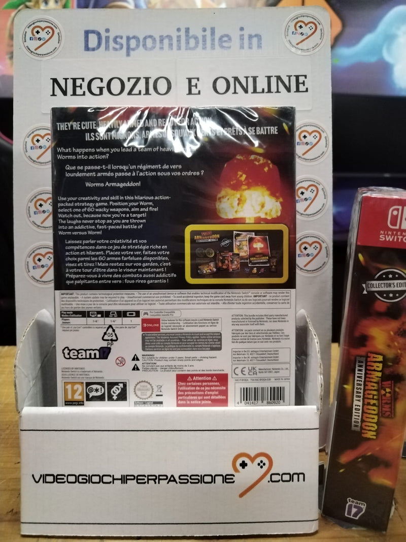 Worms Armageddon Anniversary Collector's Edition Nintendo Switch (10084872782160)