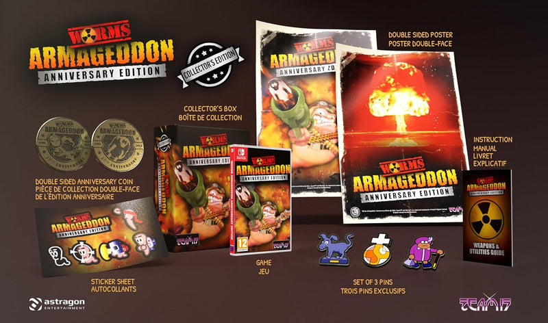 Worms Armageddon Anniversary Collector's Edition Nintendo Switch (10084872782160)