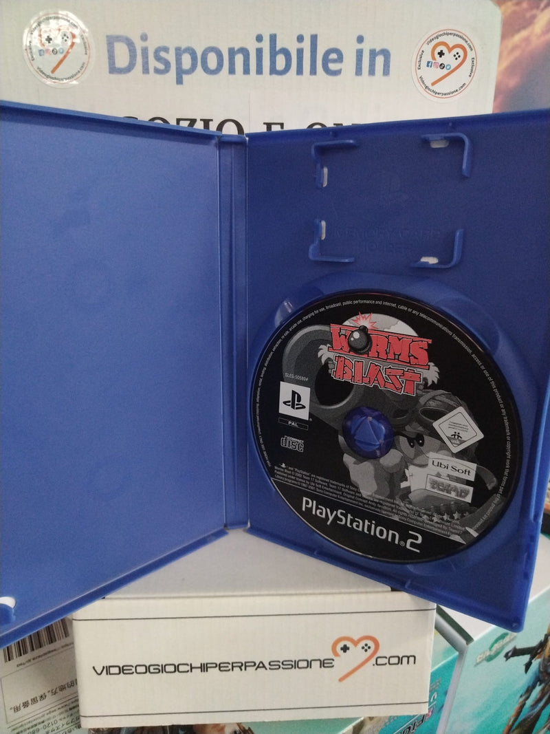 Worms Blast PS2 (usato garantito)(ver. italiana-spagnola) (Copia) (10137990267216)
