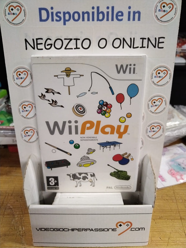 WII PLAY NINTENDO WII (usato garantiti)(ver. italiana) (9702574719312)