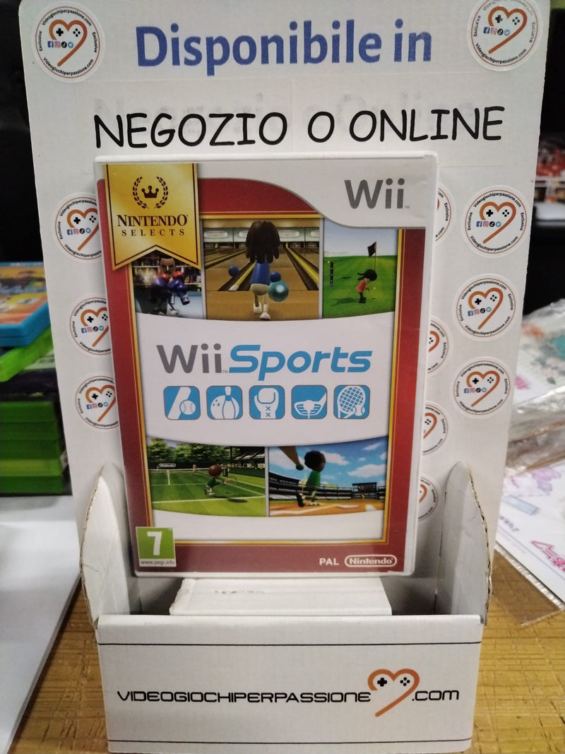 WII SPORTS NINTENDO WII (usato garantito)(ver.italiana) (9700781883728)