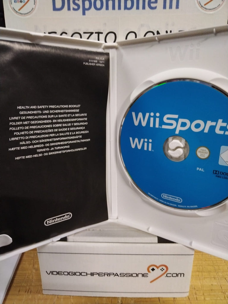 WII SPORTS NINTENDO WII (usato garantito)(ver.italiana) (9700781883728)