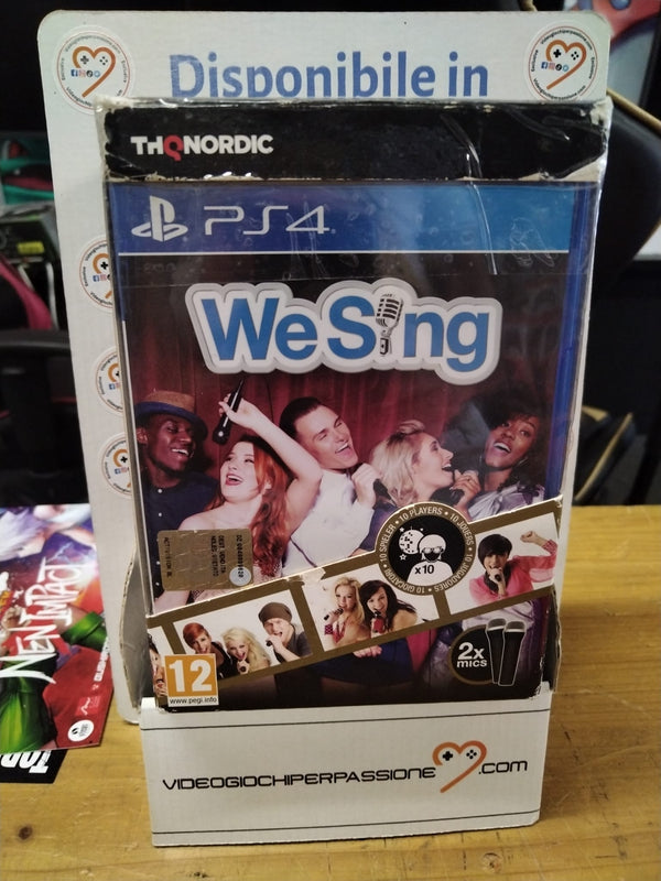 We Sing ps4 (usato garantito)(versione con italiano) (10139032453456)