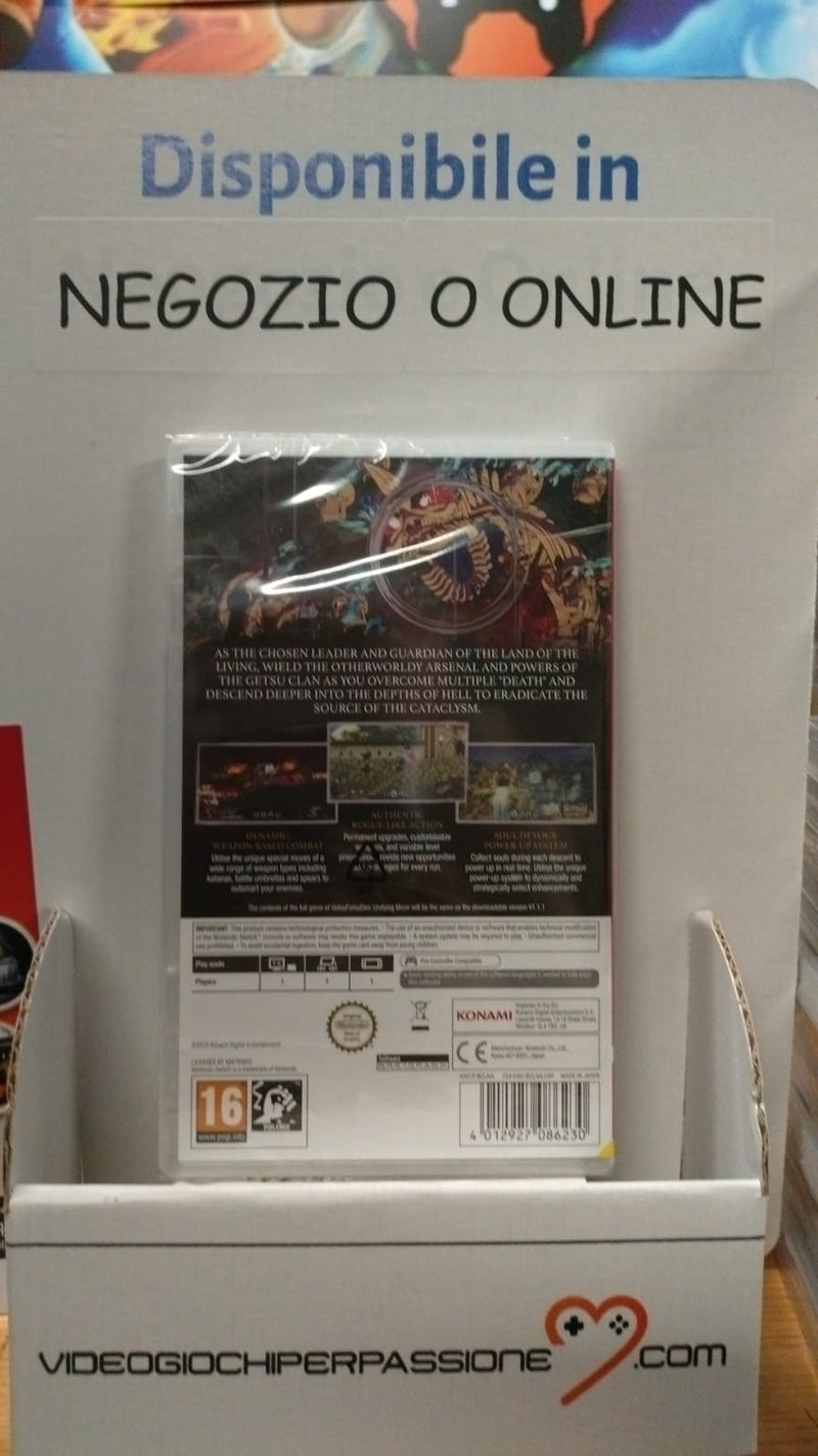 GetsuFumaDen: Undying Moon per Nintendo Switch Edizione Fisica - Versione Europea [PRE-ORDINE] (8517037916496)