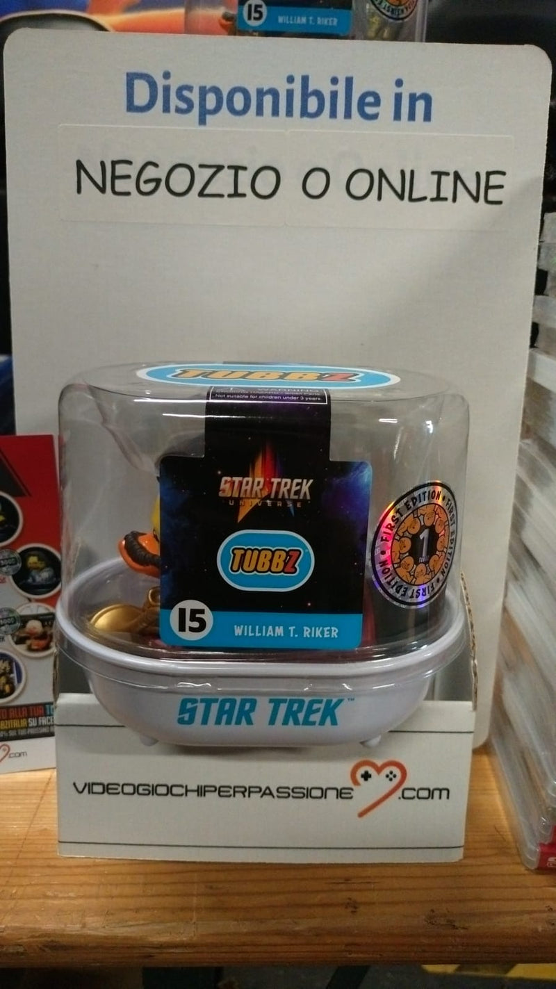 Official Star Trek William T. Riker TUBBZ Cosplaying Duck Collectable (8521461170512)