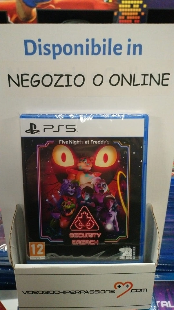 Five Nights at Freddy's: Security Breach Playstation 5 Edizione Europe (8755708461392)