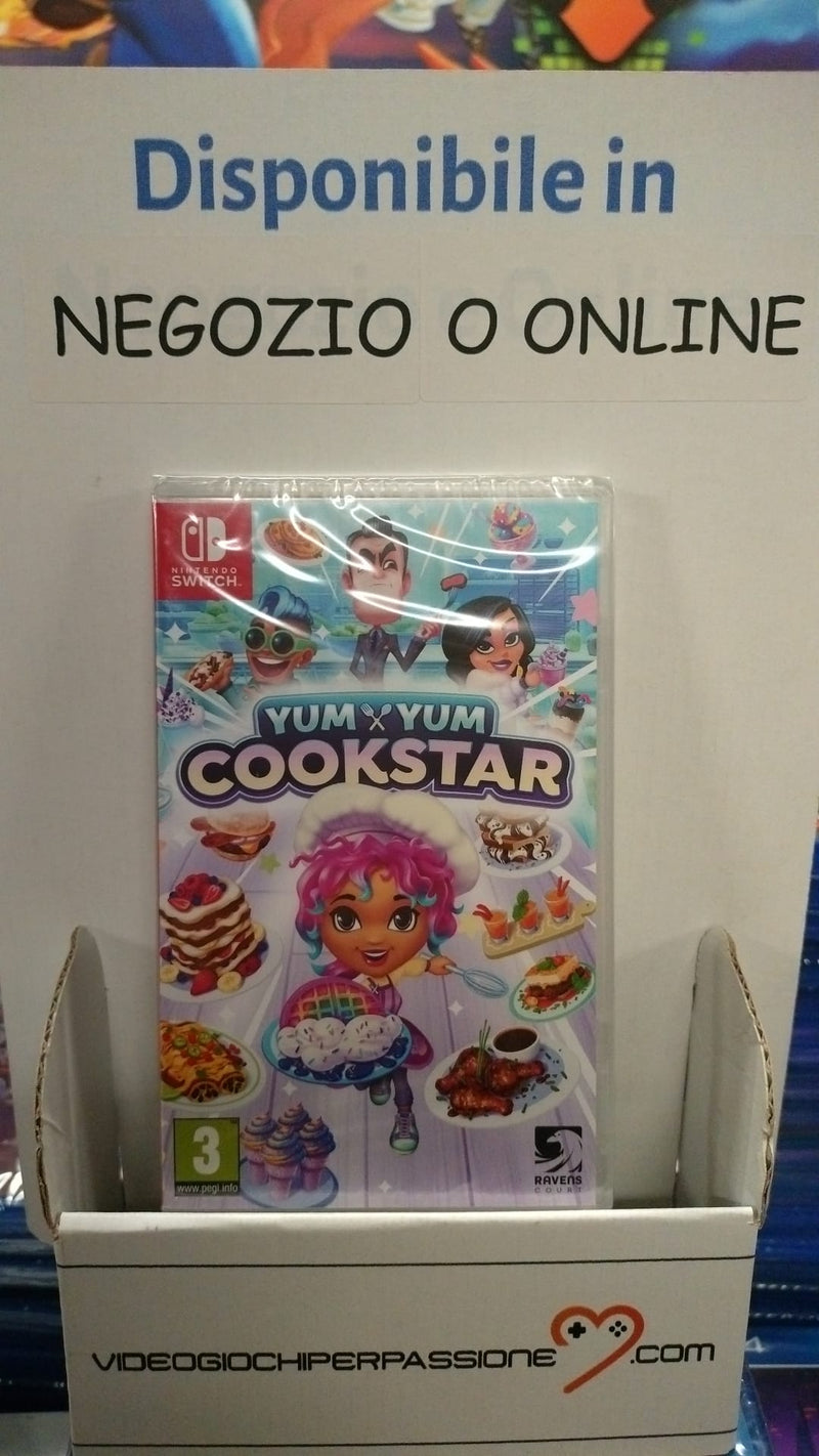 Yum Yum Cookstar Nintendo Switch Edizione Europea (con Italiano) (8755717734736)