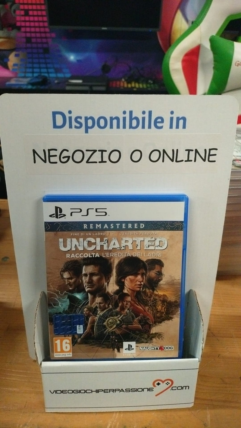 Uncharted: Raccolta L'eredità Dei Ladri Playstation 5 Edizione Italiana [USATO] (8774944915792)
