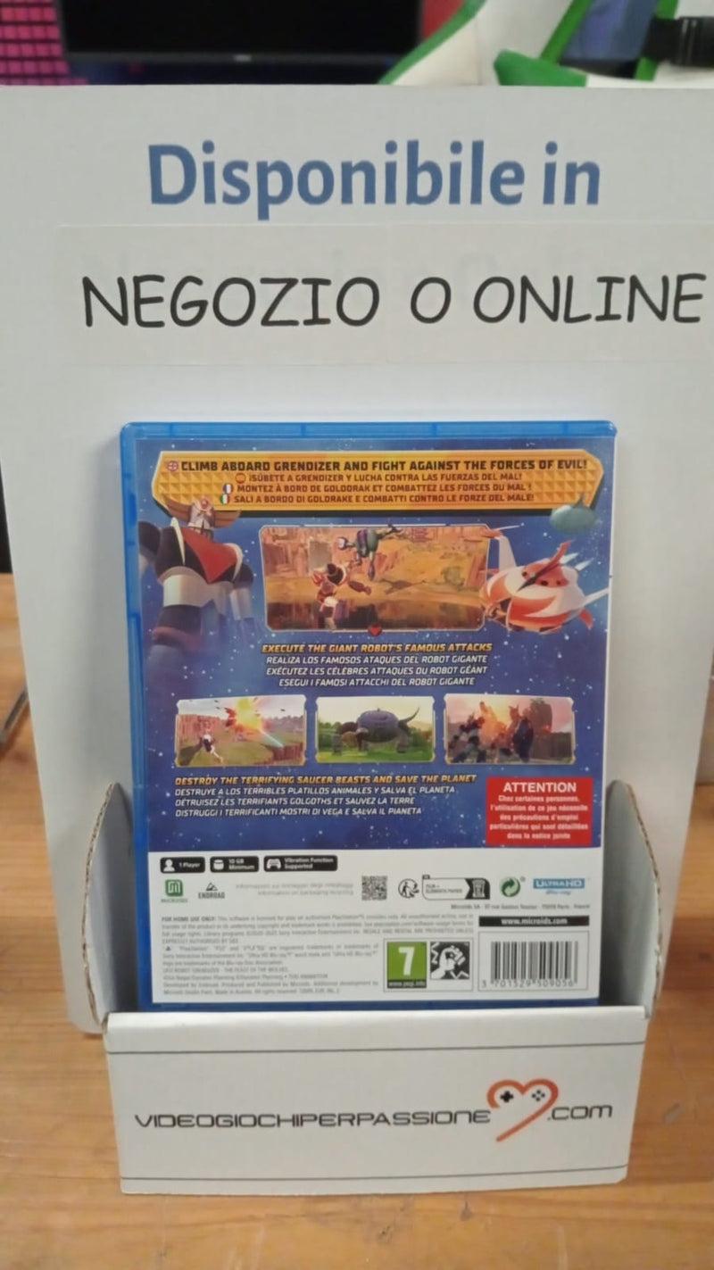 Ufo Robot Goldrake - Il Banchetto Dei Lupi- Playstation 5 Edizione Italiana [USATO] (8775072219472)