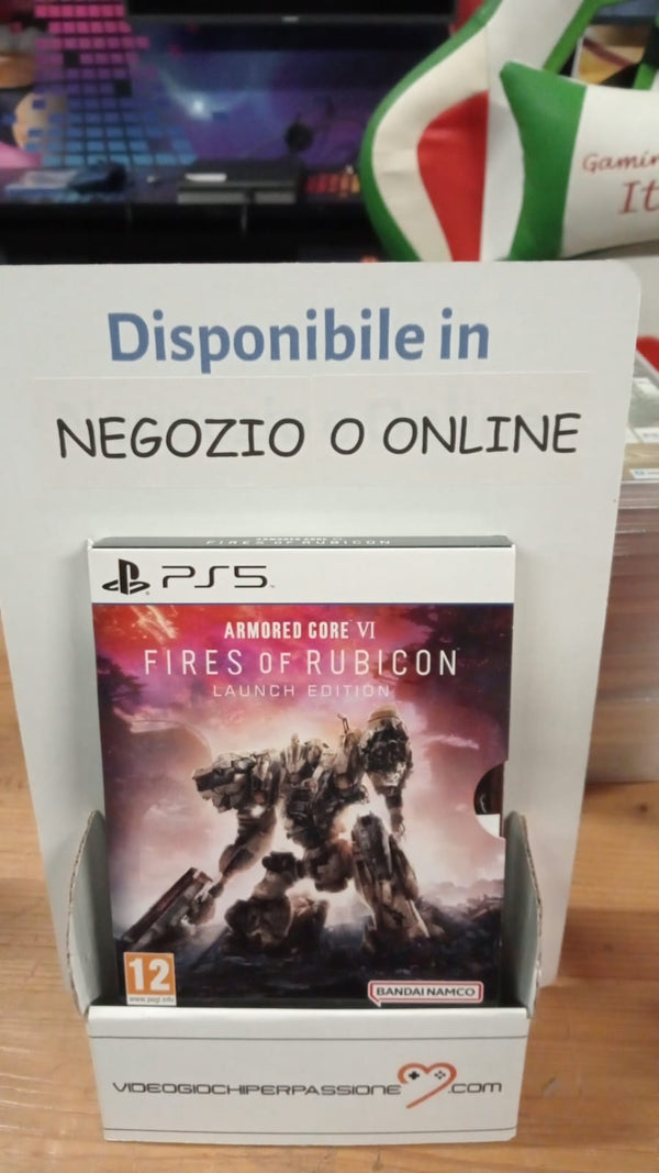 Armored Core VI Fires of Rubicon Day 1 Edition Playstation 5 Edizione Spagnola/Portogallo [USATO] (8775092371792)