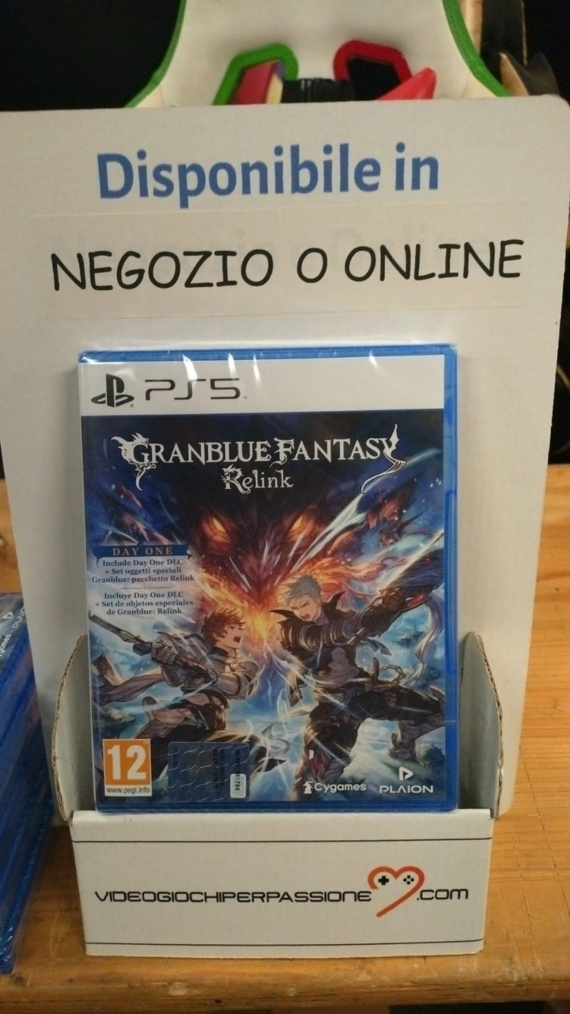 Granblue Fantasy Relink Day One Edition Playstation 5 Edizione Europea (8747402821968)