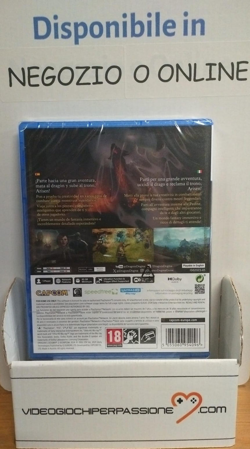 Dragon's Dogma 2 Playstation 5 Edizione Europea (8768784957776)