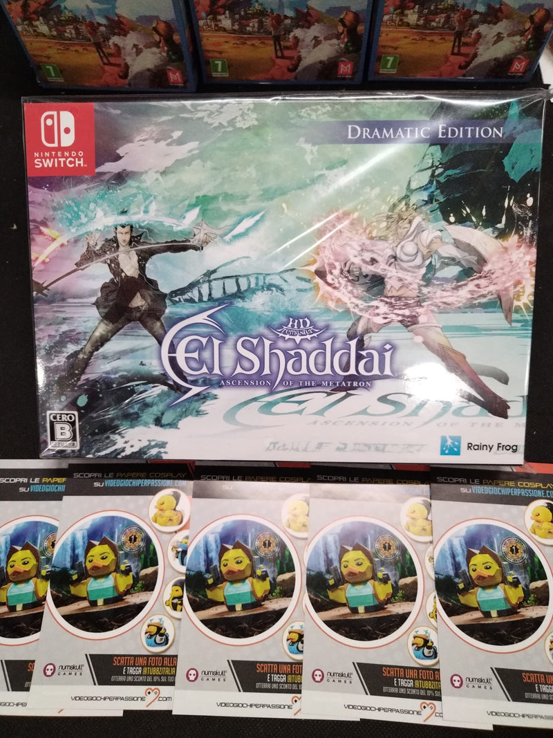 El Shaddai: Ascension of the Metatron - HD Remaster Dramatic Edition Nintendo Switch Edizione Giapponese [CON ITALIANO] (9234934268240)