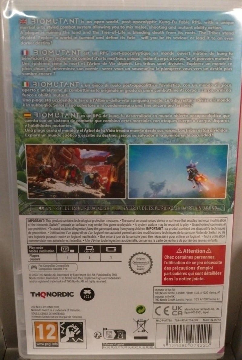 Biomutant Nintendo Switch Edizione Europea (9239922770256)