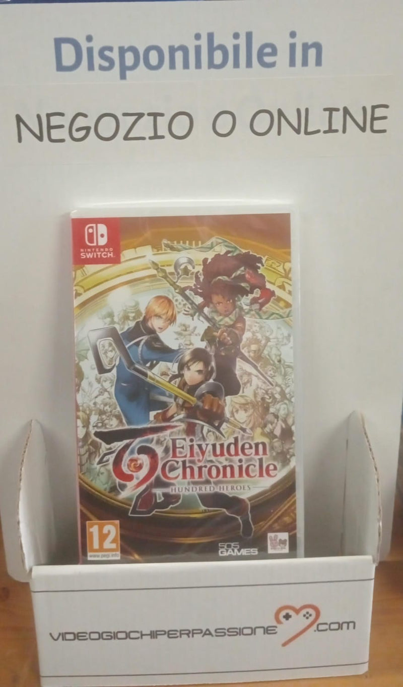 Eiyuden Chronicle Hundred Heroes Nintendo Switch Edizione Europea [PRE-ORDINE] (8784278782288)