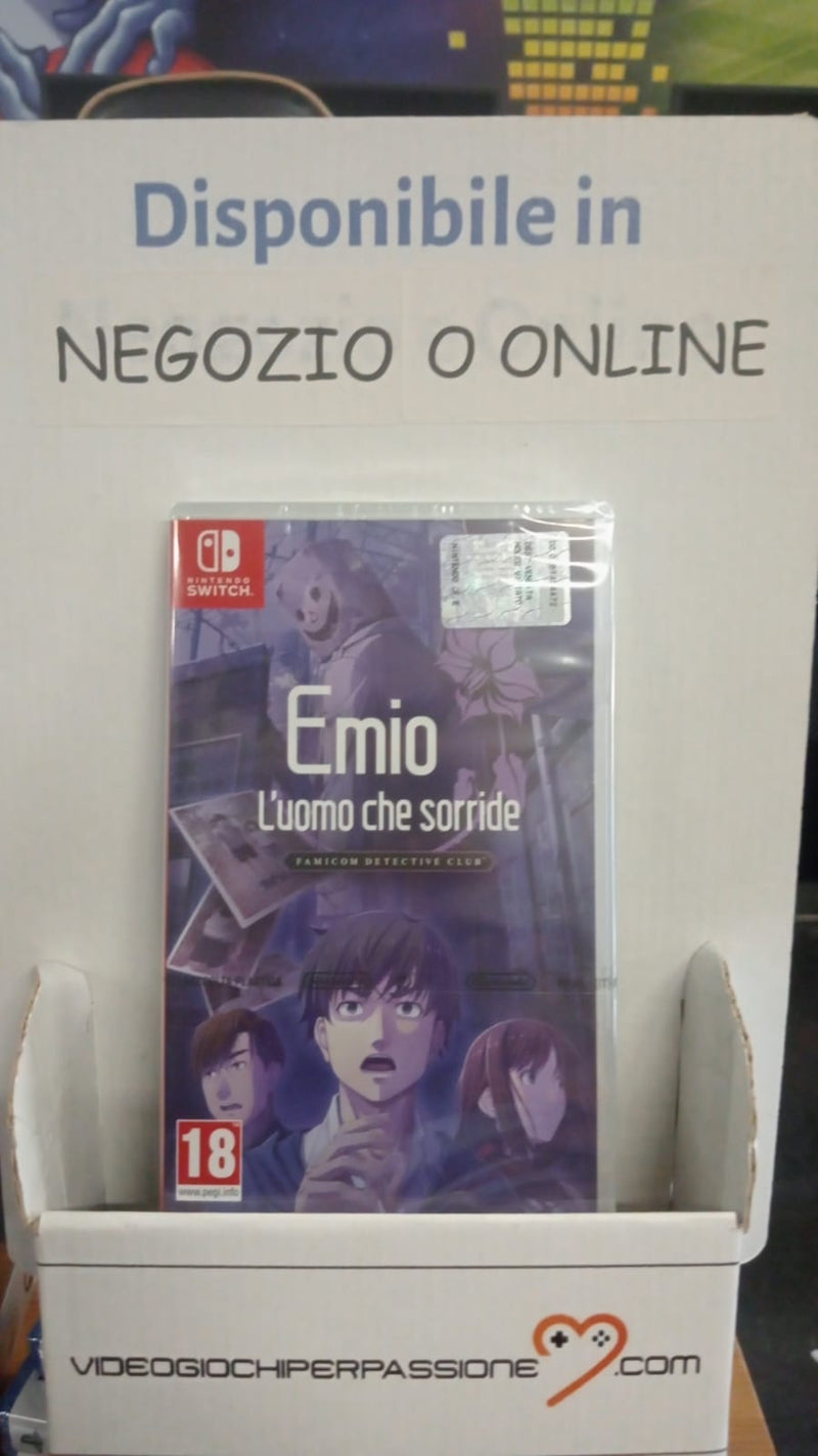 Emio L'Uomo che Sorride: Famicom Detective Club Nintendo Switch Edizione Italiana [PRE-ORDINE] (9519668101456)