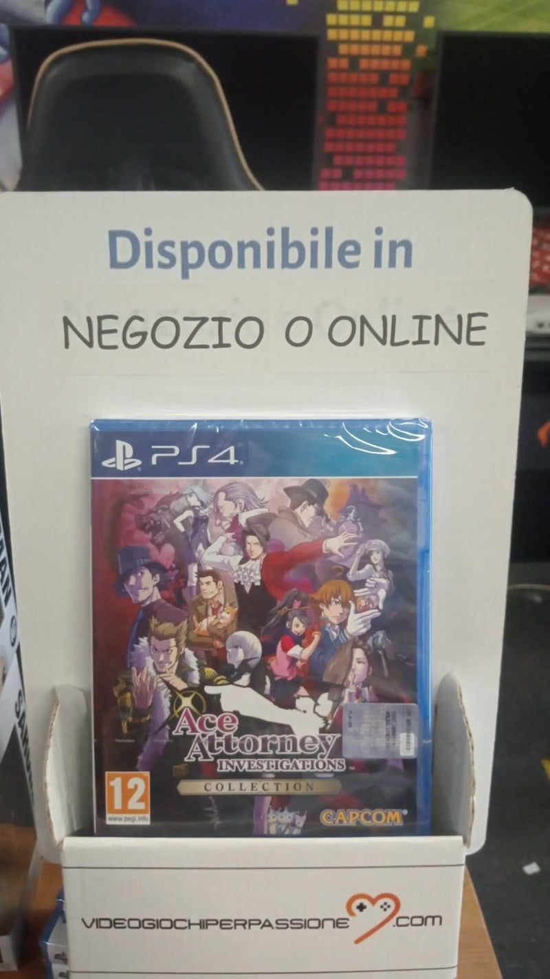 Capcom - Ace Attorney Investigations Collection Playstation 4 Edizione Italiana [PRE-ORDER] (9543169442128)