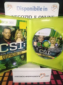 CSI : Crime Scene Investigation Cospirazione Letale  XBOX 360 (usato)(ver: italiana)