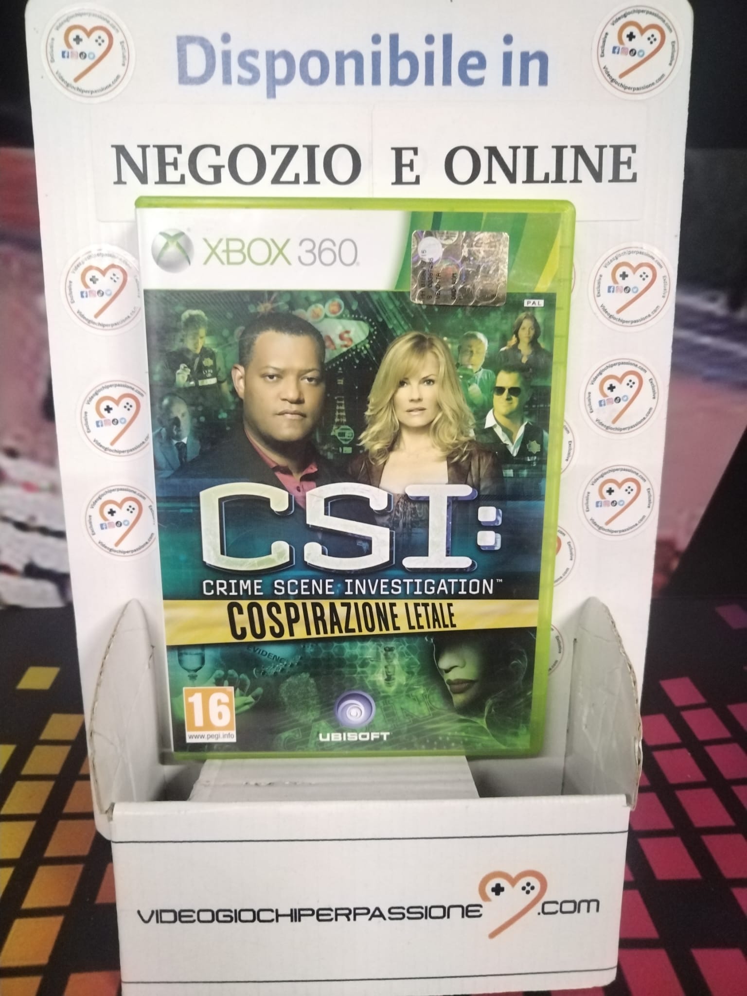 CSI : Crime Scene Investigation Cospirazione Letale XBOX 360 (usato)(v