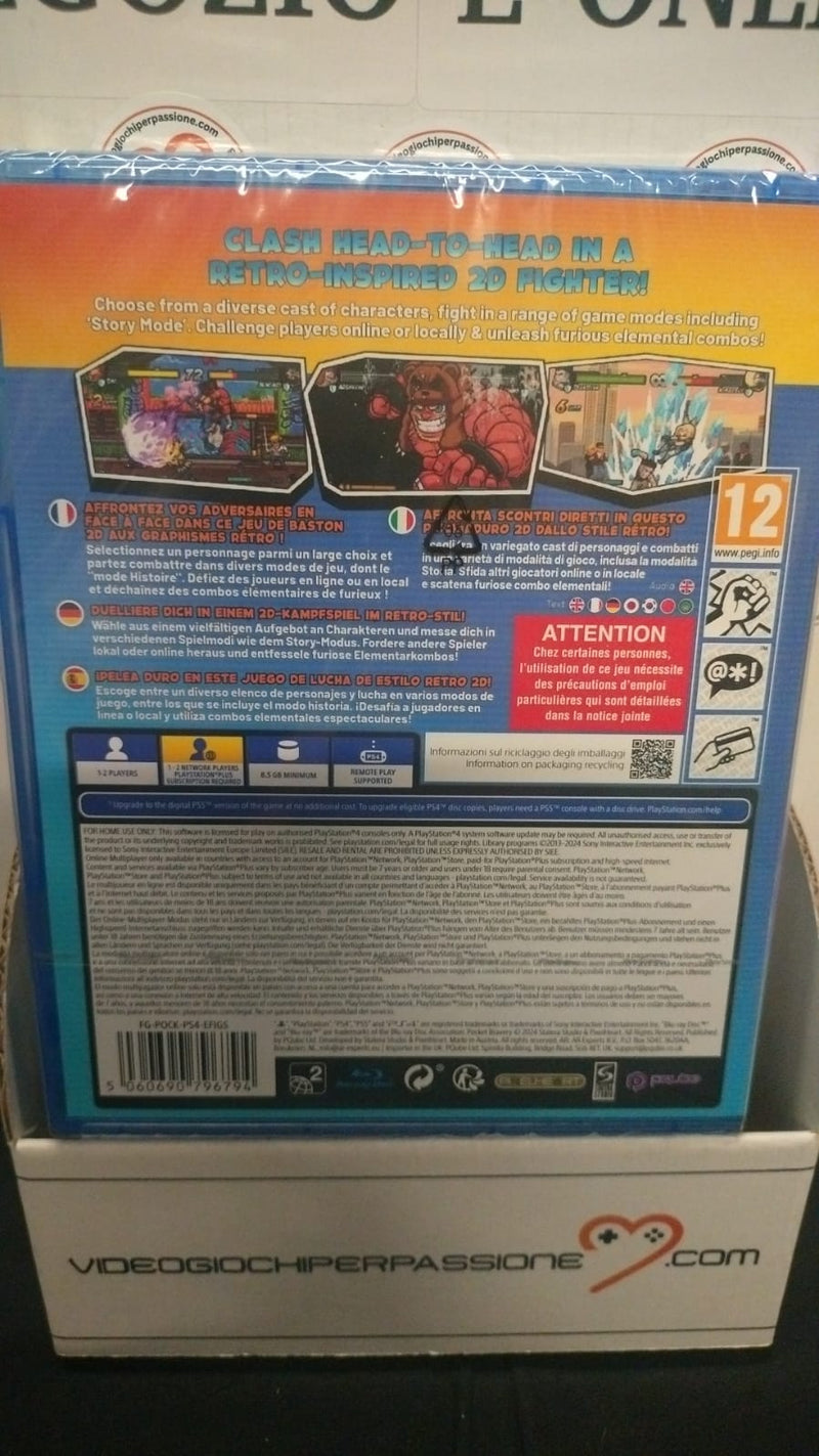 Pocket Bravery Playstation 4 Edizione Europea PRE-ORDINE (8757000143184)