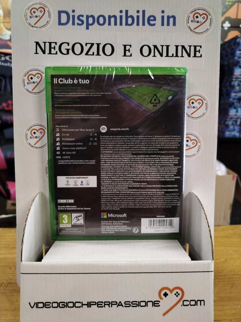 EA SPORTS FC 26 Xbox Serie X/Xbox One Edizione Italiana (10149098094928)