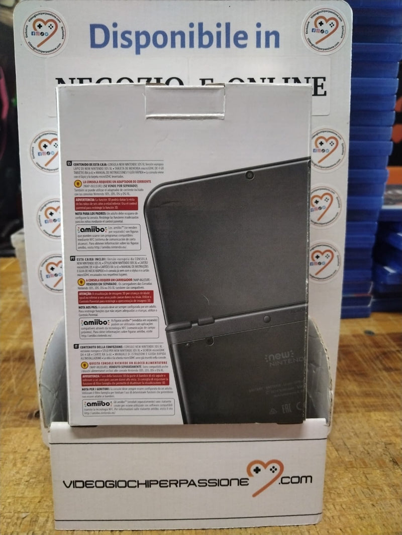 New Nintendo 3DS XL Console Nera  Metallico- Completa  + Caricatore (usato garantito) (10162475827536)