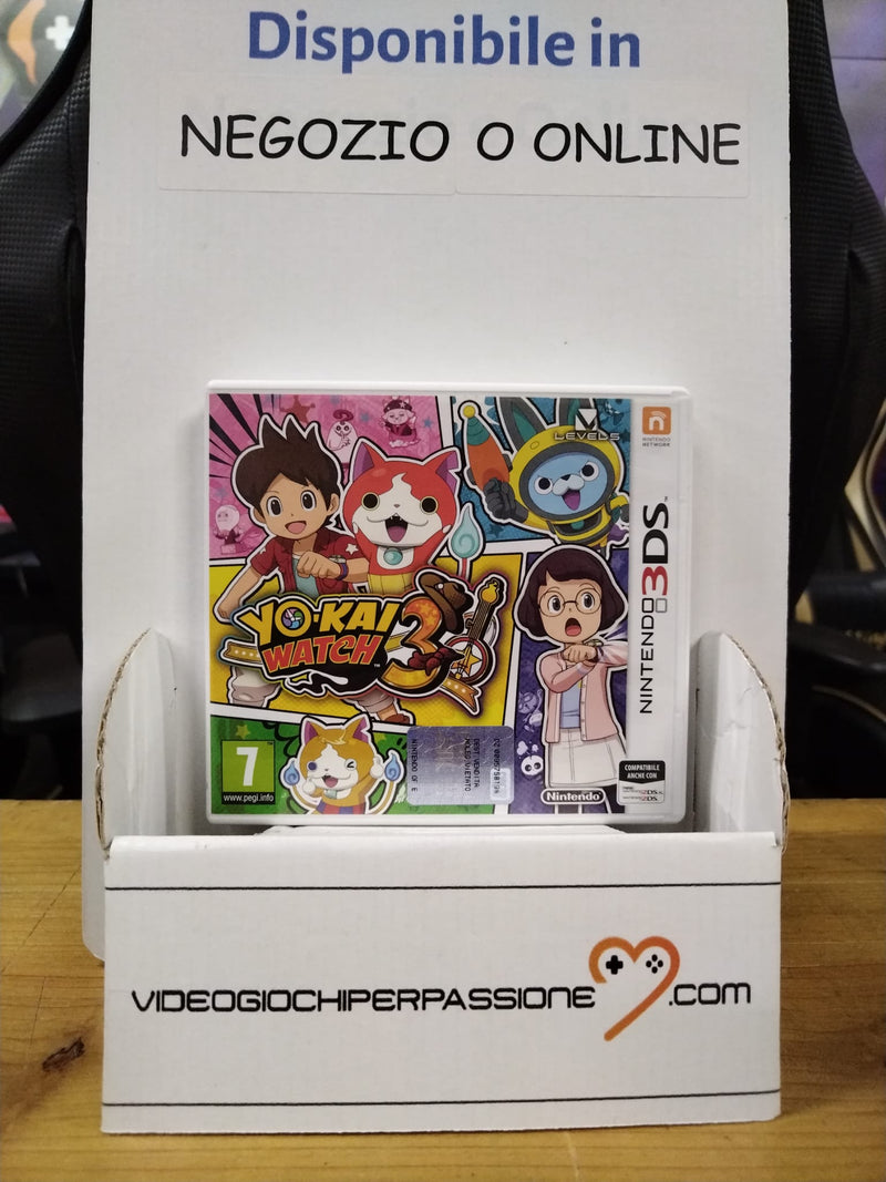 YO-KAI WATCH 3 NINTENDO 3DS (usato garantito)(versione italiana) (6754409087030)