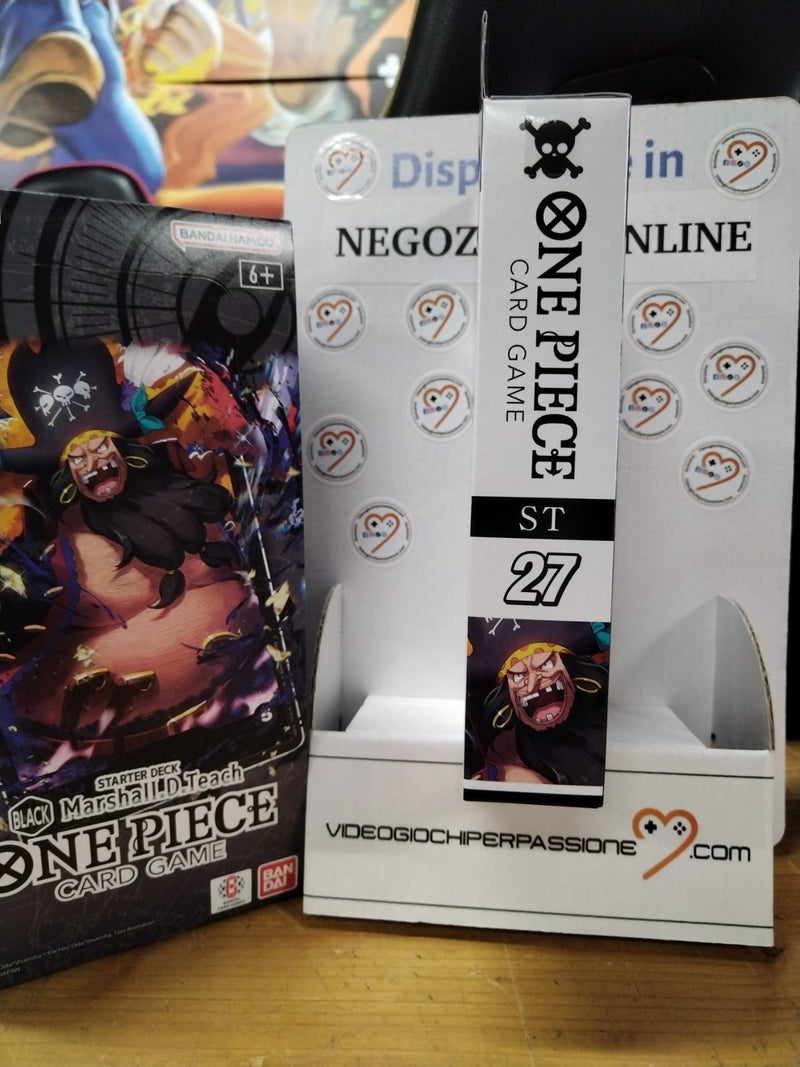 One Piece Card Game - Starter Deck -ST-27 -Black -Marshall D. Teach (10126728790352)