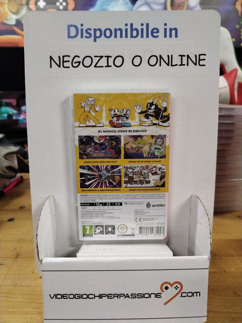 Cuphead Nintendo Switch Edizione Spagnola [Con Italiano] (8733083140432)