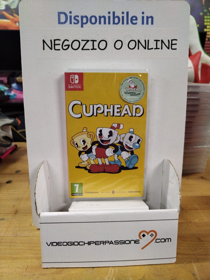 Cuphead Nintendo Switch Edizione Spagnola [Con Italiano] (8733083140432)