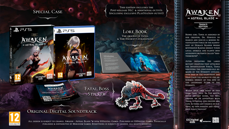 Awaken Astral Blade Tania's Edition Playstation 5 Edizione Europea [PRE-ORDER] (9613847658832)