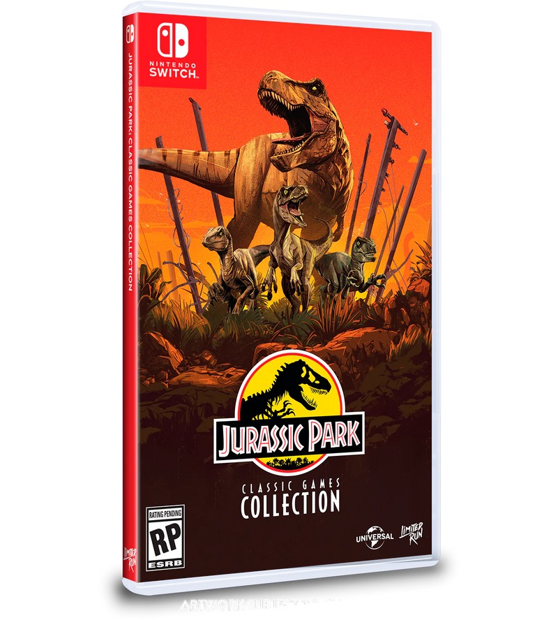 Jurassic Park: Classic Games Collection (Standard - Nintendo Switch) (8637698244944)