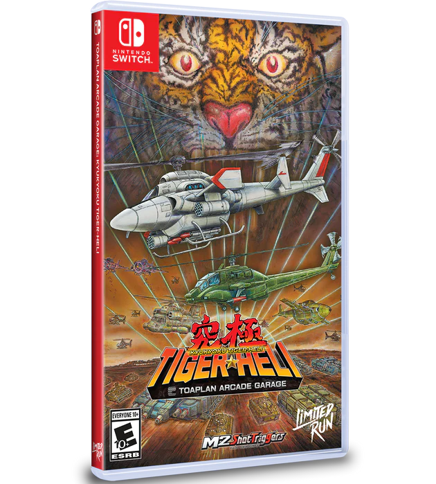 Toaplan Arcade Garage: Kyukyoku Tiger-Heli  Nintendo Switch - Limited Run - Edition Edizione Americana  [PRE-ORDER] (8769514504528)