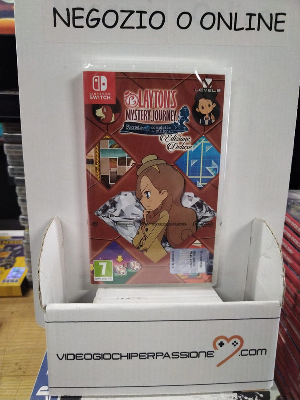 Layton's Mystery Journey: Katrielle e il Complotto dei Milionari - Nintendo Switch (copia) (9302301311312)