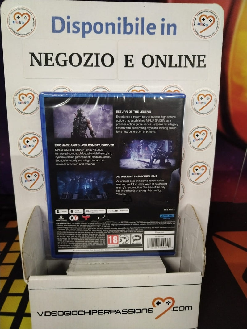NINJA GAIDEN 4 – Standard Edition Playstation 5 Edizione Europea