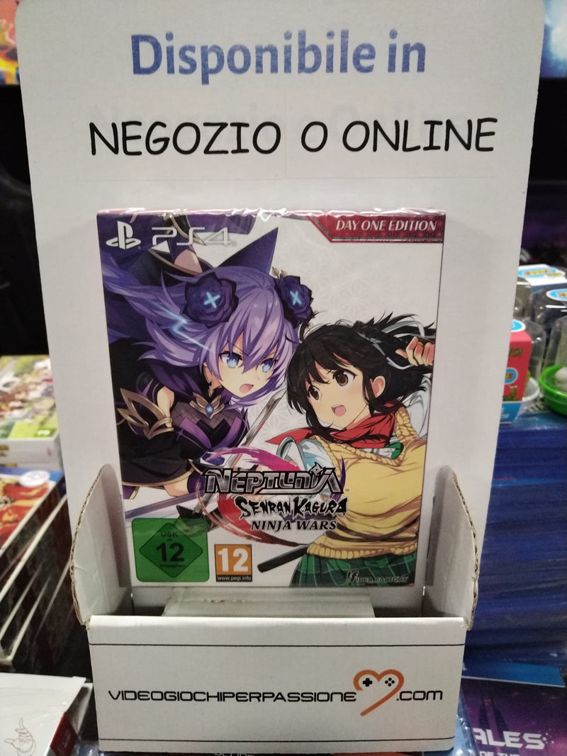 Neptunia x SENRAN KAGURA: Ninja Wars – Day One Edition Playstation 4 Edizione Europea (6650442121270)