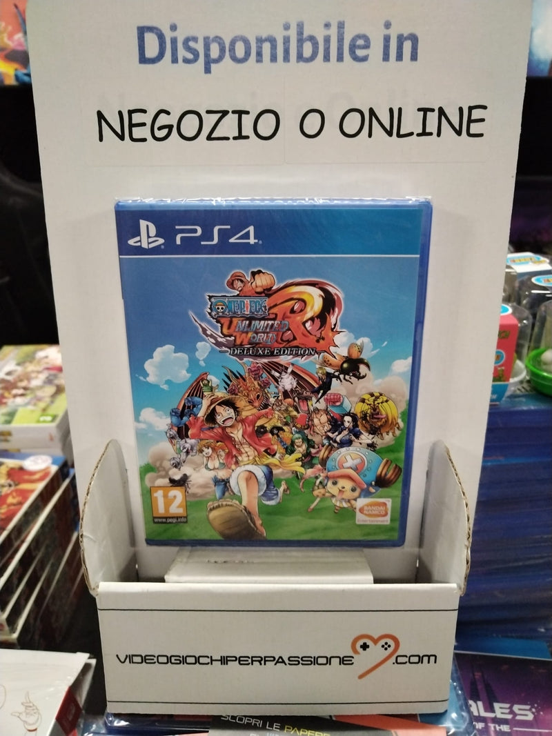 ONE PIECE UNLIMITED WORLD DELUXE EDITION PLAYSTATION 4 EDIZIONE REGNO UNITO (4549917376566)