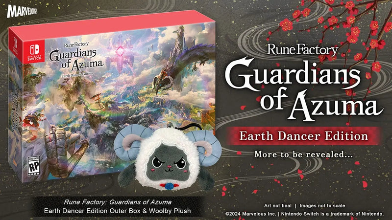 Rune Factory - Guardians of Azuma - Earth Dancer Limited Edition Nintendo Switch Edizione Americana [PRE-ORDER] (9702998966608)