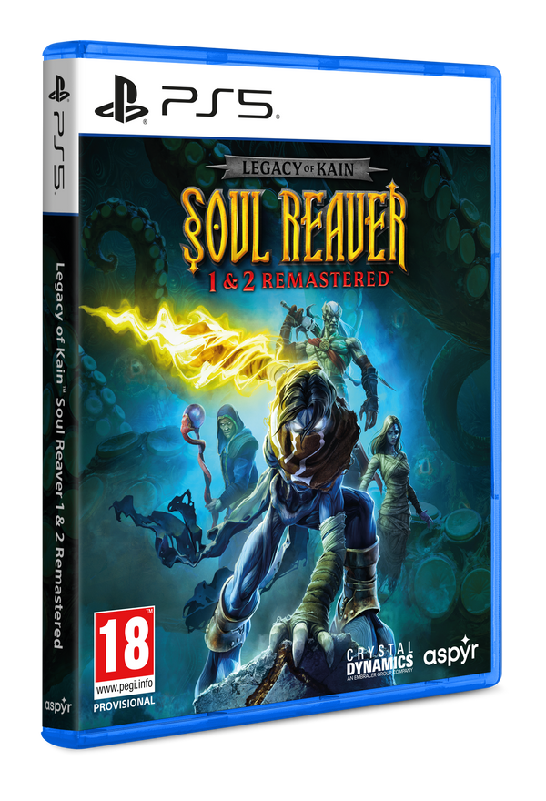 Legacy of Kain Soul Reaver 1 e 2 Remastered Playstation 5 Edizione Europea [Pre-Order] (9761994604880)