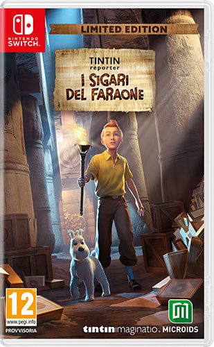 Tintin Reporter I sigari del Faraone Limited Edition Nintendo Switch Edizione Europea [PRE-ORDINE] (9007566094672)