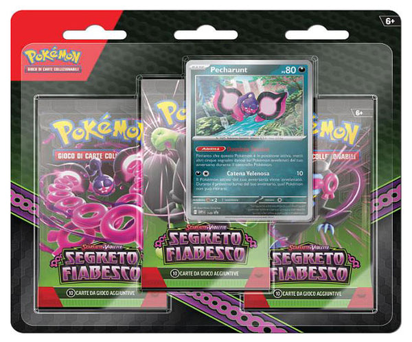 Pokemon Segreto Fiabesco Blister 3 Buste + 1 Card [PRE-ORDER] Edizione Italiana (9529591759184)