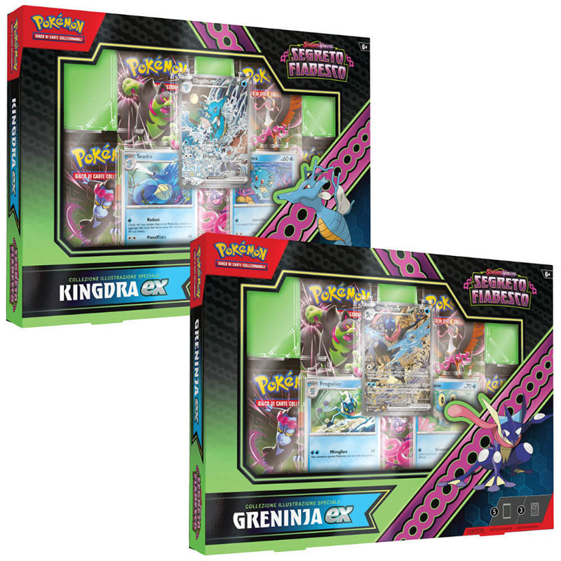 Pokemon Segreto Fiabesco EX Box Kingdra-EX e Greninja-EX [PRENOTAZIONE] Edizione Italiana (9535562907984)