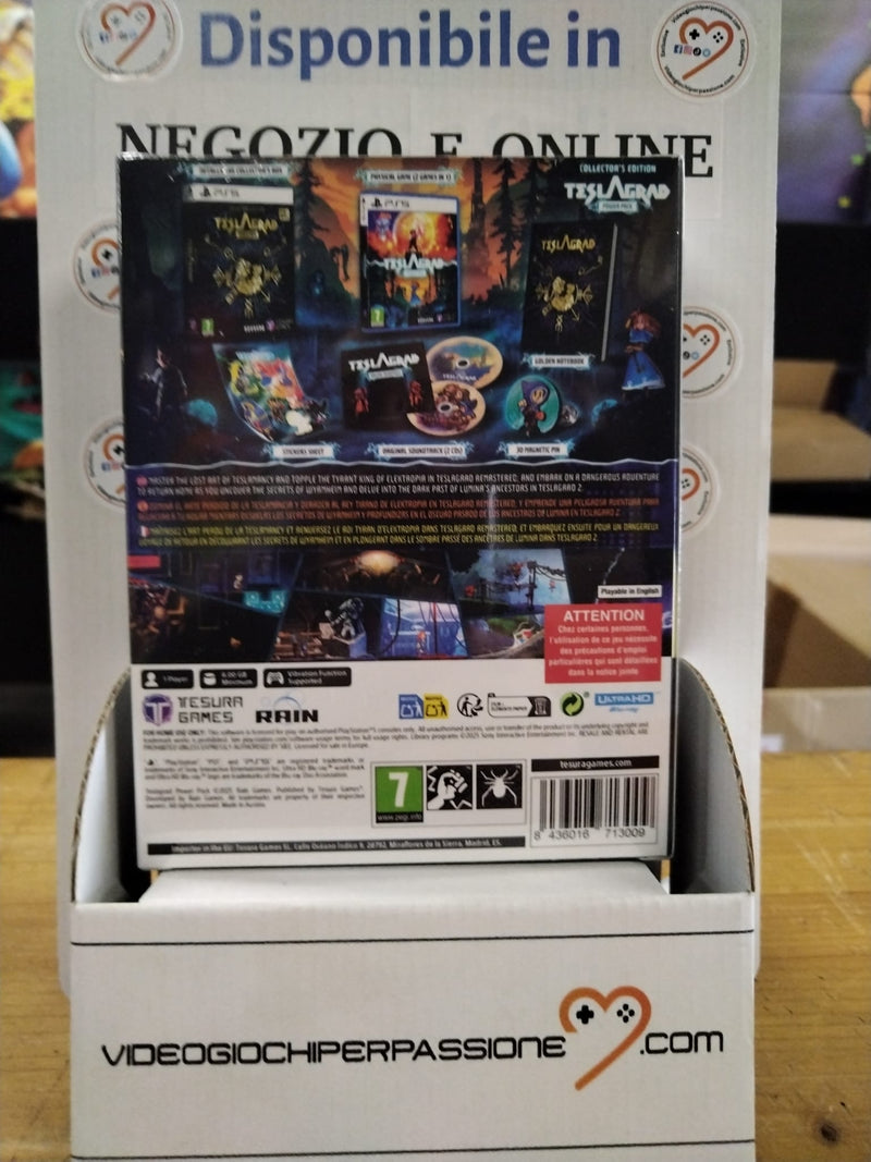 Teslagrad Power Pack Collector’s Edition Playstation 5 Edizione Europea (10084410130768)